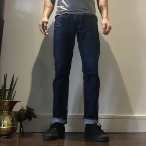 Levi’s 511 selvidge denim jeans